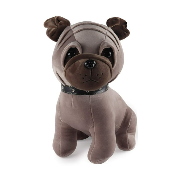 Pug Stuffed Animal 12 inches Tall Pug Dog Stuffed Animals Large