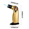 thumbnail image 3 of Kraoden Torch Lighters, Windproof Refillable Lighter Adjust Flame Used for Barbecue Kitchen Fireplace Candles, 3 of 4