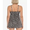 thumbnail image 3 of Swim Solutions PANTHER Tummy-Control Square-Neck Swimdress, US 12, 3 of 3