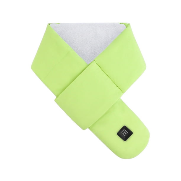 Bufanda térmica inteligente con carga USB, compresa caliente para hombros y cuello, protección contra el frío, cálida y calentita para hombres y mujeres.