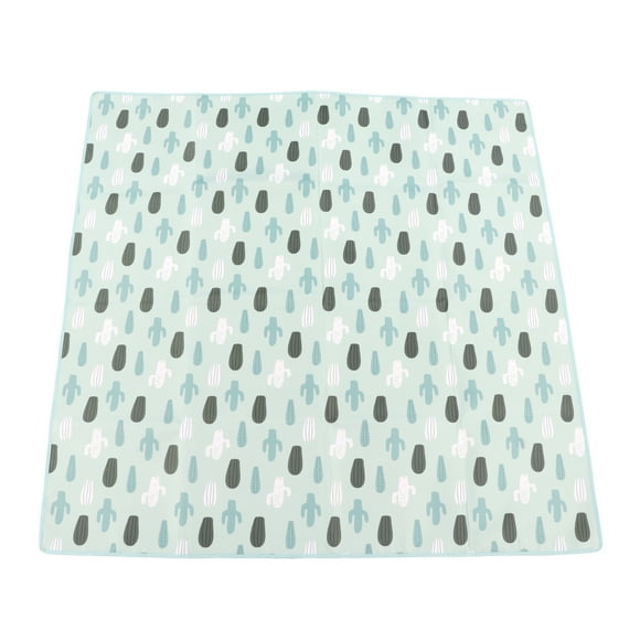 Esterilla plegable para gatear, esterilla de juego acolchada grande, impermeable, para actividades de bebés, esterilla de juego acolchada e impermeable, de alto rendimiento