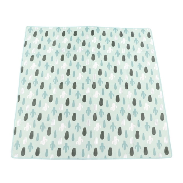 Esterilla plegable para gatear, esterilla de juego acolchada grande, impermeable, para actividades de bebés, esterilla de juego acolchada e impermeable, de alto rendimiento