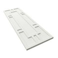 thumbnail image 6 of Ekena Millwork 15"W x 25"H True Fit PVC Hastings Fixed Mount Shutters, Unfinished (Per Pair - Hardware Not Included), 6 of 9