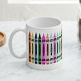 thumbnail image 4 of CafePress - Crayons Mug - 11 oz Ceramic Mug - Novelty Coffee Tea Cup, 4 of 6