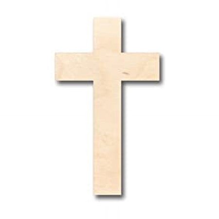 Unfinished Wood Tall Cross Shape Christian Craft up to 36" DIY 20" / 3/4"
