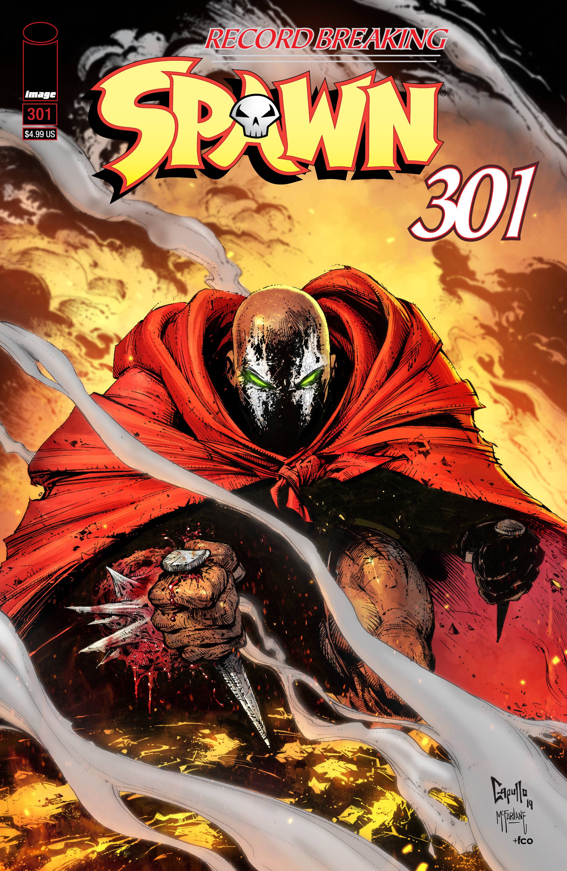 Image Comics Spawn 301 [Greg Capullo Cover B] Walmart