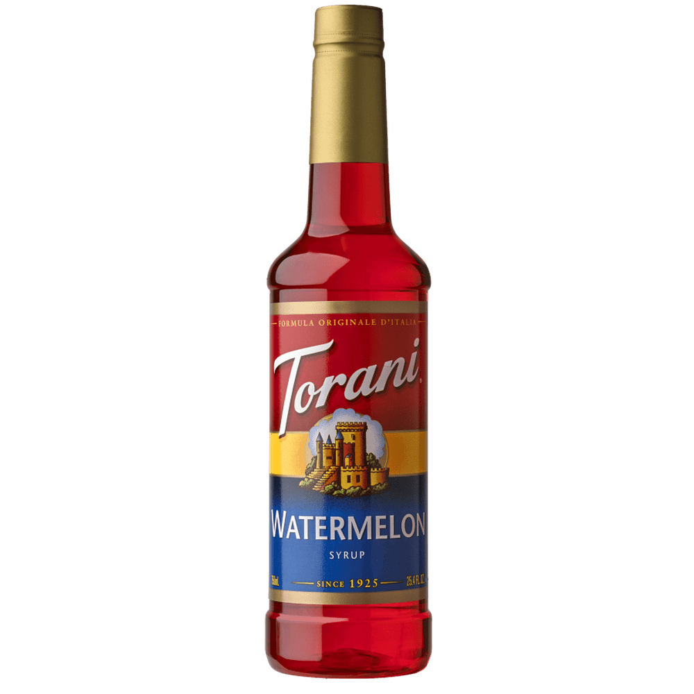 Torani Watermelon Syrup, Drink Mix, Handcrafted Soda Flavoring, 750ml