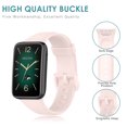 thumbnail image 4 of Correa De Pulsera Pulsera de pulsera inteligente con correa impermeable para Xiaomi Mi Band 7 Pro (rosa), 4 of 5