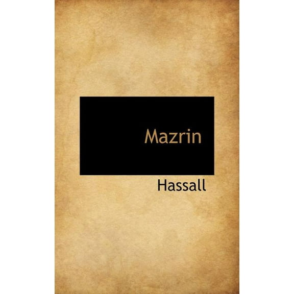 Mazrin (Hardcover)