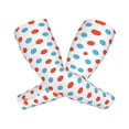 thumbnail image 3 of Rocae Red Blue Polka Dots for Sports Cooling Arm Compression Sleeves for Men Women Teenager,Breathable,Outdoor Essentials Sun Protection Arm Sleeves, 3 of 8