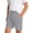 Gray, variant on BLTIBY Boys Athletic Sweat Cotton Shorts Loose Elastic Waist Versatile Solid Summer Casual Workout Shorts with Pockets White 9-10Years