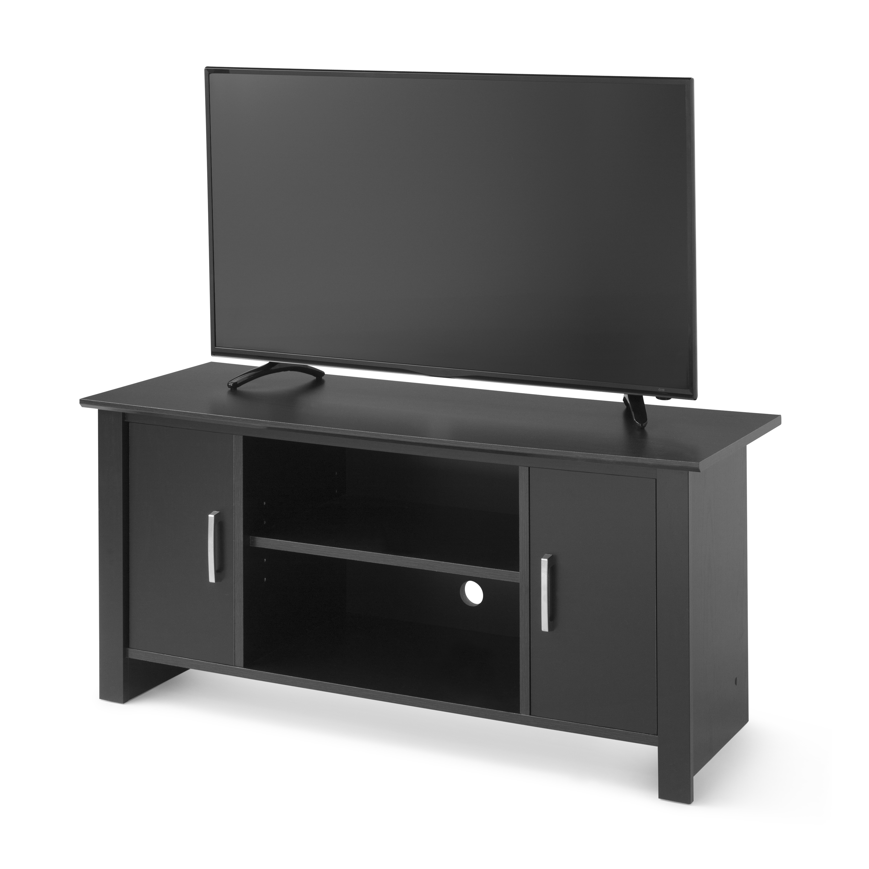 Mainstays TV Stand for Flat Screen TVs up to 47", Blackwood Finish - image 3 of 5