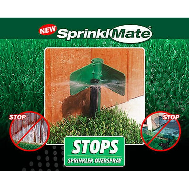 SPRINKLMATE Sprinkler Shield Sprinkler Overspray Deflector Walmart