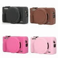 thumbnail image 2 of Soft Silicone Rubber Camera Body Case for Canon G7X Mark II III G7XII G7X2 G7XIII G7X3 Shockproof Cover Lens Cap Protective, 2 of 10