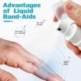 thumbnail image 3 of Jaysuing Waterproof Liquid Band-Aid Spray Wound Protection Invisible Film Forming Waterproof Breathable Care Spray 30Ml Boxed, 3 of 5