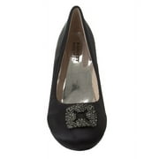 Badgley Mischka Girls Medium Heel Dress Pump Shoes (Little Kids/Big Kids)