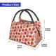 thumbnail image 2 of Disketp Cute Strawberry Bolsa Térmica Estampada, Bolsa Térmica Aislante para Almuerzo, Playa y Campamento, 2 of 6