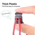 thumbnail image 3 of Unique Bargains 8pcs Spring Cord Lock Plastic Cord Stopper End Fastener Double Hole Toggle Stopper Slider Black, 3 of 7