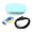 Blue Yellow, variant on Riousery Dual Tone Sports Whistle with High Pitch Sound & Lanyard - Professional Coach Referee Whistle for Basketball, Soccer, Training (10 Inches / 25.4 cm, Blue Yellow)
