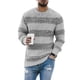 thumbnail image 1 of Cvlife Mens' s crew neck sweater Winter STRIPE Long sleeves pullover Leisure Bottom Top CVLIFE Casual suelto, 1 of 2