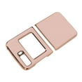 thumbnail image 2 of Leather Phone Case Cover, Install And Use Upper Lower Split Fashionable Full Protection Scratch Proof Folding Screen Phone Case  For Home Black,Pink,Green,Blue, 2 of 8