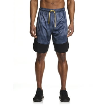 AND1 Men's and Big Men's Active Dribbling Short, 10" Inseam, up to Size 5XL