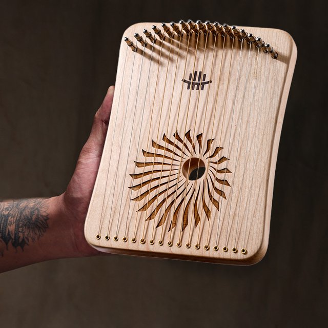 17/31 Cuerdas Fingerplay Lyre Arpa de madera Lyre Piano para principiantes profesionales Hugtrwg Para estrenar