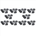 thumbnail image 1 of Enchufe Sostenedor de Bateria Pila de Boton Celula de Moneda CR2016 2025 2032 Negro 50 Pzs, 1 of 4