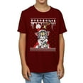 thumbnail image 3 of Tom And Jerry Boys Christmas Fair Isle T-Shirt, 3 of 5