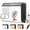 AU Plug, variant on QKOO Photo Studio Light Box Portable 60 x 40cm Cuboid Photography Studio Tent Kit with 4 Color