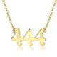 thumbnail image 1 of Collar con número de ángel dorado. Collar de números en inglés antiguo MFZFUKR CPB-US-PSF1371-4, 1 of 5