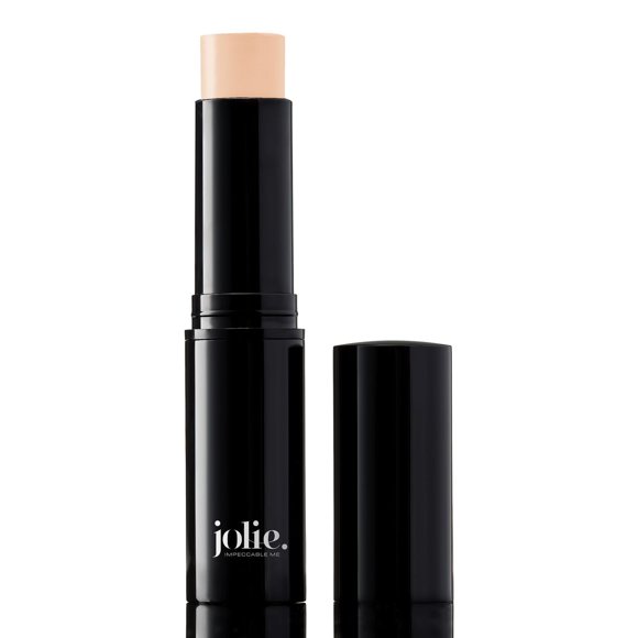 Jolie Ultra Longwear Skin Foundation & Concealer Stick - Vegano libre de parabenos y crueldad (beige pálido)