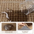 thumbnail image 3 of SIXHOME Kitchen Rugs and Mats Set 20"x32" and 20"x71" Non-Slip Washable Kitchen Floor Mats, Farmhouse Runner and Small Rug for Kitchen Hallway Laundry Room Decor in Brown Beige, 3 of 6