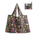thumbnail image 1 of Bolsa de compras plegable de gran capacidad Bolsa plegable ecológica Bolsa de almacenamiento portátil impresa creativa y portátil, 1 of 5