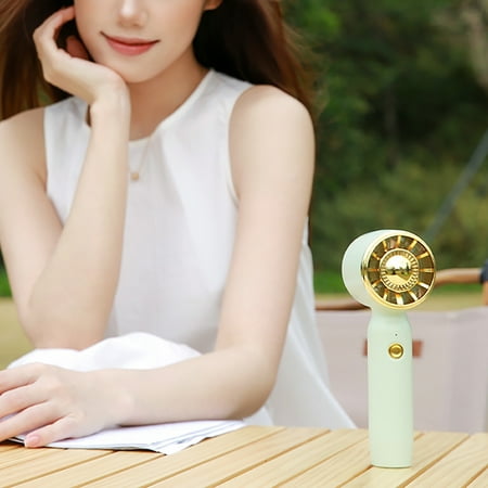 

Fan Portable Handheld Mini Recharged Battery Operated Personal Small Pocket With 3 Speed For Women Men Girls Kids Indoor Outdoor Travel Makeup 4th of July gifts for Job Site use