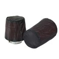 thumbnail image 4 of Riwesomey Cubierta protectora de filtro de aire universal, impermeable, a prueba de aceite, a prueba de polvo, tapa de filtros de entrada de aire de alto Vehículos, repuestos y accesorios Mis negro S, 4 of 8