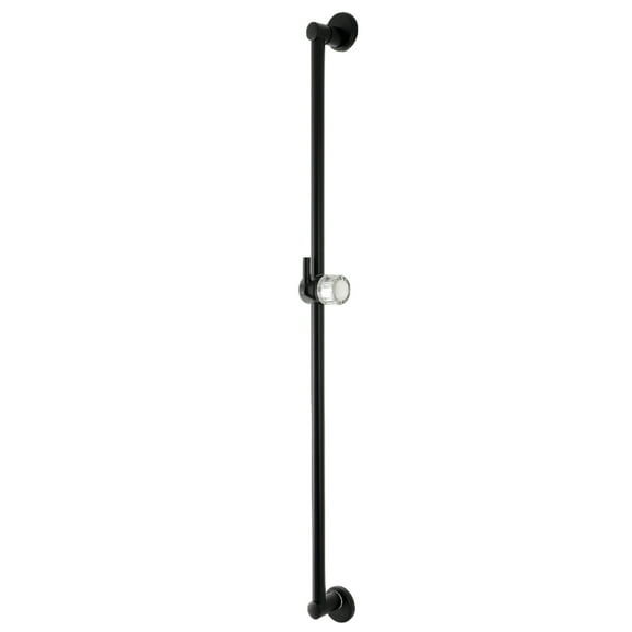 Kingston Brass K183A0 Shower Scape 30" Brass Shower Slide Bar, Matte Black