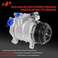 thumbnail image 3 of A-Premium AC Compressor with Clutch Compatible with BMW F15 F22 F23 F30 F31 228i 320i 328i 2012-2016 428i 528i 535d 740Ld xDrive X5 2014-2018, 3 of 10