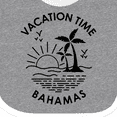 thumbnail image 4 of Inktastic Vacation Time in Bahamas Boys or Girls Baby Bib, 4 of 4