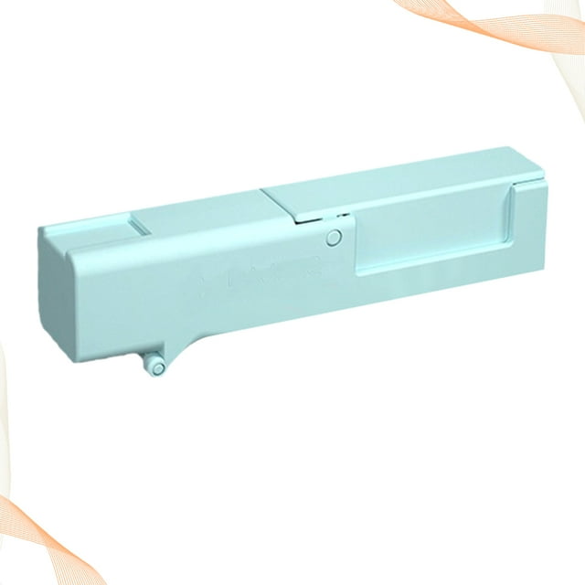 SHOWERORO Blue Plastic Door Clip Portable Foldable Handle Clamp for Touchless Door Opening and Elevator Use