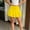 Yellow, variant on FRSASU Girls Pleated Flowy Skorts Skirts Casual Solid Color Basic High Waist Mini Tennis Skater Skirt for Girl 2-15 Years Yellow