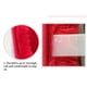 thumbnail image 5 of Monstrate Paquete de 3 fundas de asiento suavidad multicolor gran decoración almohadilla de baño multiusos alfombrilla de baño suministros de baño Juegos de accesorios de baño Rojo Monstrate HA066755-02, 5 of 6