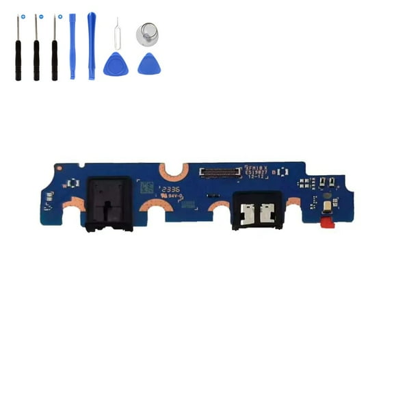 Eutoping USB Charging Port For Samsung Galaxy Tab A9 Wi-Fi X110 Dock Connector Charger Board Flex Cable Assembly Replacement with tool