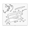 Genuine OE GM Door Interior Trim Panel - 25943945