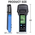 thumbnail image 2 of Wall Moisture Meter Rechargeable Moisture Meter 4-In-1 Wood Drywall Moisture Tester , 0-75% Range, 2 of 5