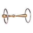 thumbnail image 2 of Challenger Loose Ring Copper 6" Mouth Snaffle Horse Bit 35492D, 2 of 2