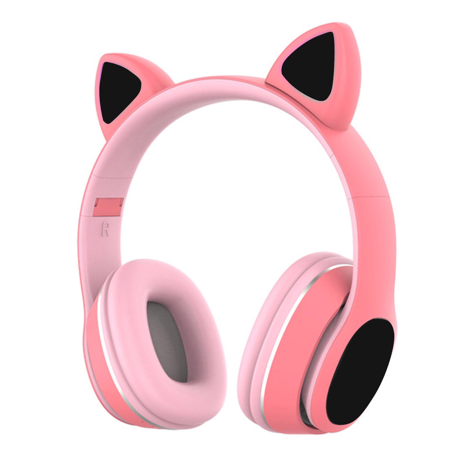 Amdohai L400 Over Ear Music Headset Glowing Cat Ear Headphones 7 Color