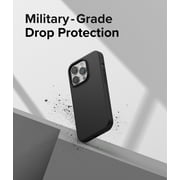 Ringke Silicone Case Compatible with iPhone 14 Pro Max Case 6.7 Inches - Black