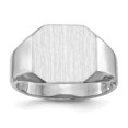 thumbnail image 1 of 14K White Gold Signet Ring, 1 of 5