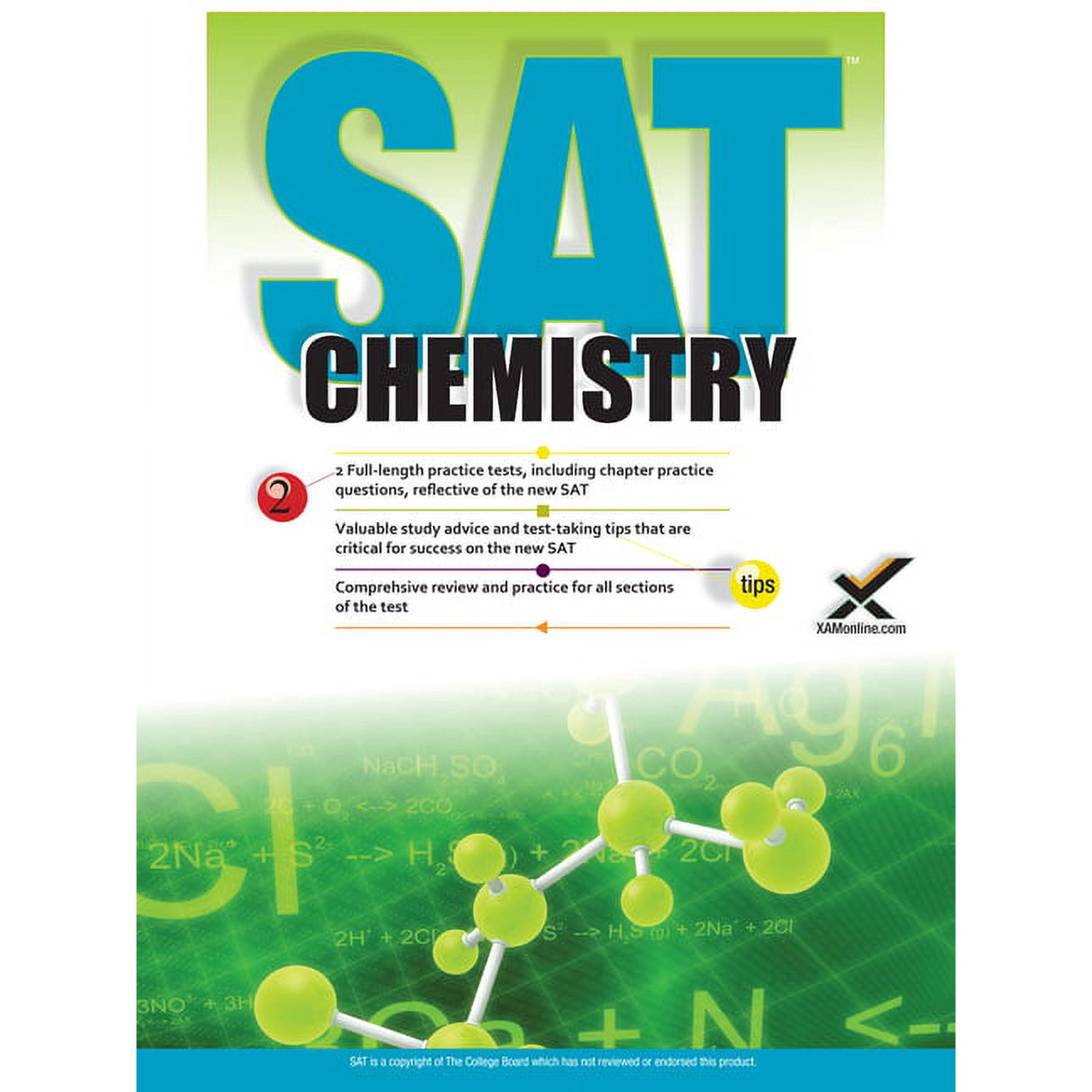 SAT Chemistry 2017 (Paperback)